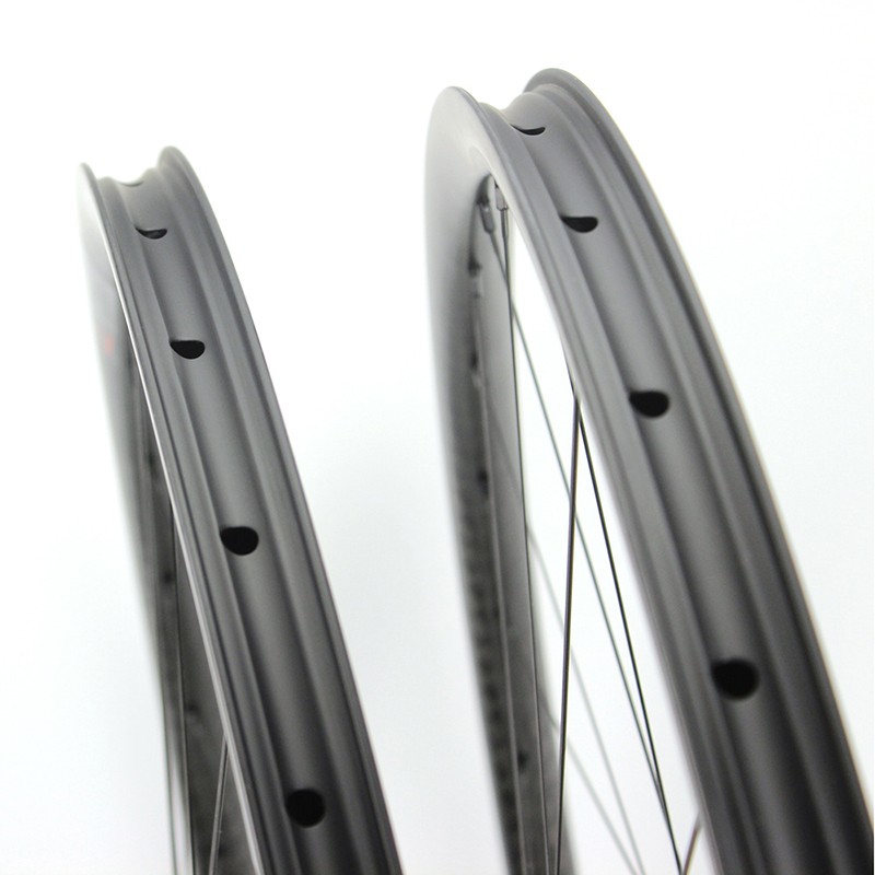 29er Mtb Rims 24mm Depth 24mm Width Xc wheelset symmetric 12k weave