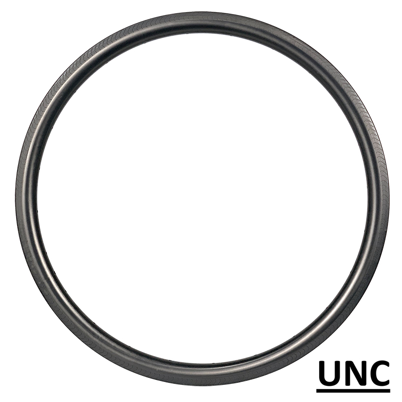UNC 700c carbon rims 35mm rim brake original natural carbon surface Ultralight