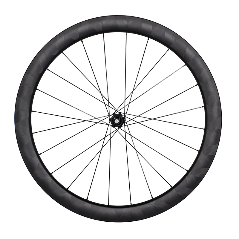 2022 NEW UD X weave carbon surface disc brake wheels 50mm depth 19.5mm inner width