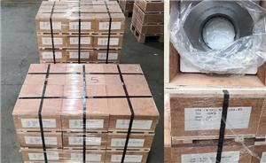 Tungsten carbide rolls exported to Middle East market