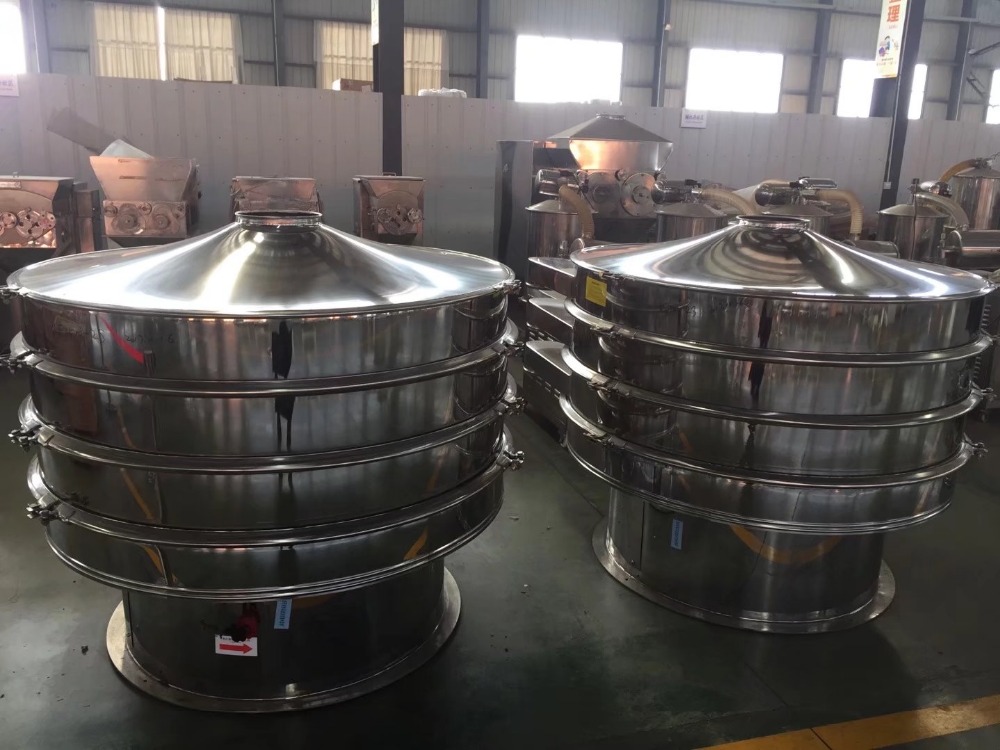 Industrial electric vibrating sieve/screen machine