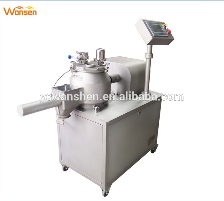 (SHLS Series) GMP approved High speed lab scale mixer and granulator