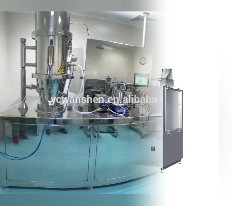 Laboratory Multifunctional fluid bed dryer/granulator/coating DPLS