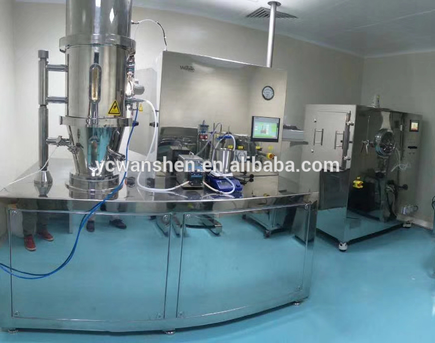 Laboratory Multifunctional fluid bed dryer/granulator/coating DPLS