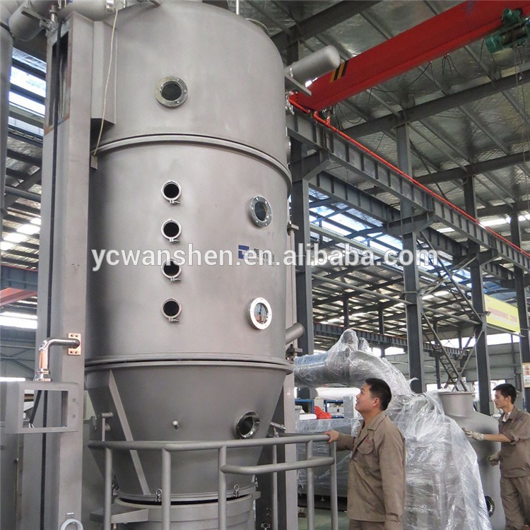 High Quality pharmaceutical machinery / equipment fluidized bed Dryer(FG)