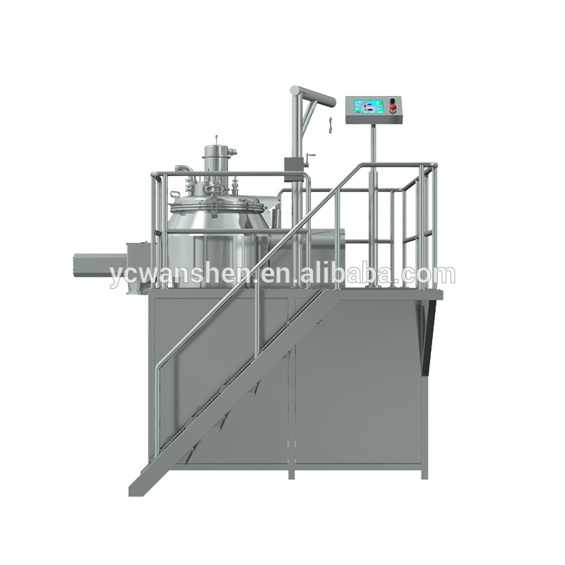 Máquina de granulación de mezclador de alto cizallamiento farmacéutico caliente / granulador de mezclador rápido (Serie SHLG)