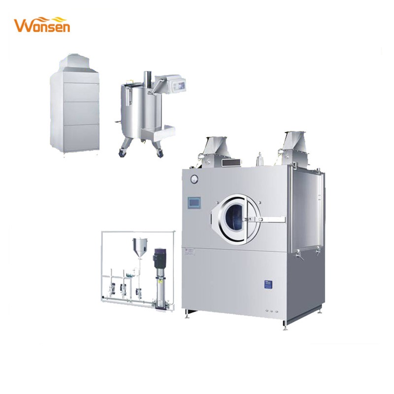 CE approved Jiangxi Factory price Pharmaceutical lab tablet coataing machine