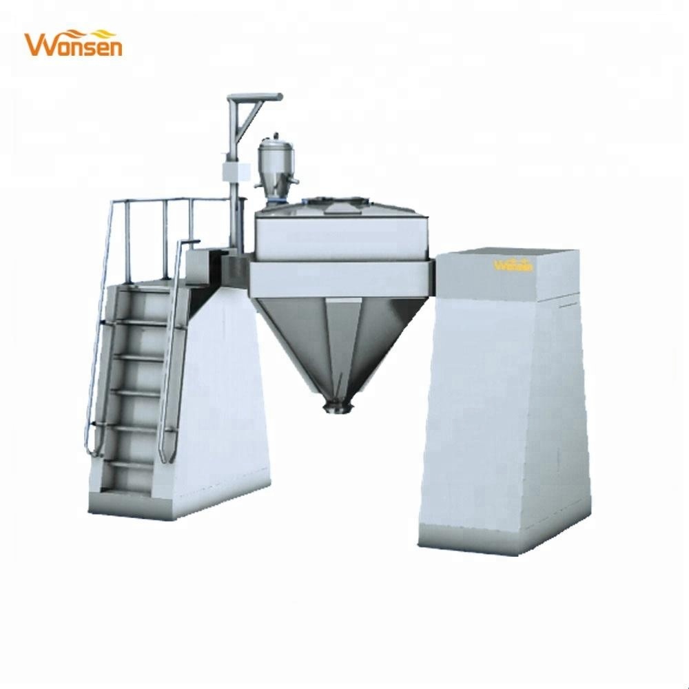 CE approved High quality rapid powder square cone bin mixer