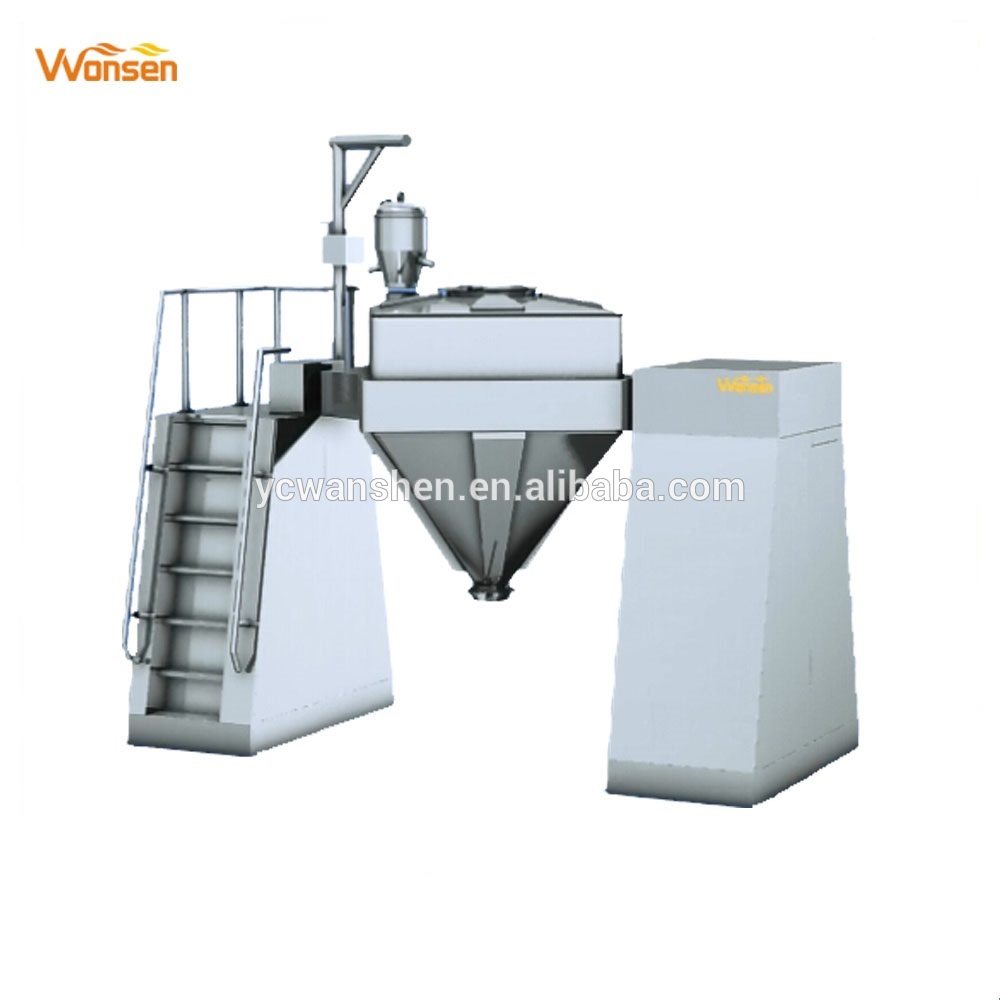 Pharmaceutical Square Cone Mixer and stainless steal blender