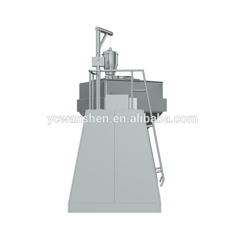 High capacity square cone mixer blender for pharmaceutical use