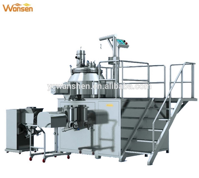 Preço de fábrica de máquinas farmacêuticas Granulador de mistura de alta plataforma (Série SHLG)
