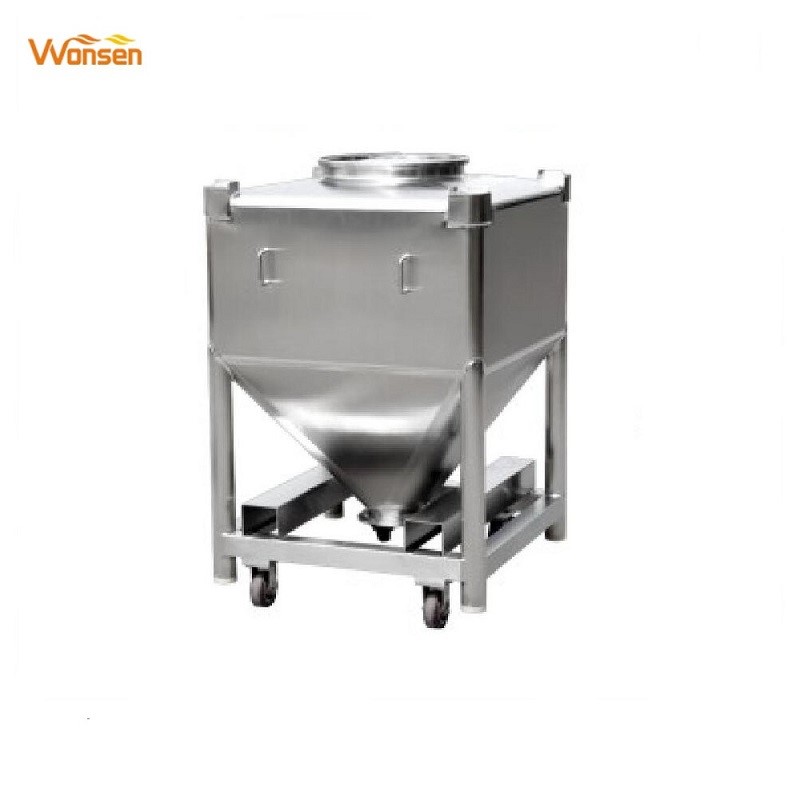 High quality mixing transfer bin for pharmaceutical industry