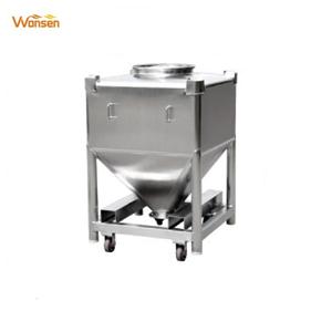 Stainless steel SUS316 / SUS304 Automatic Pharmaceutical blender IBC moveable Bin