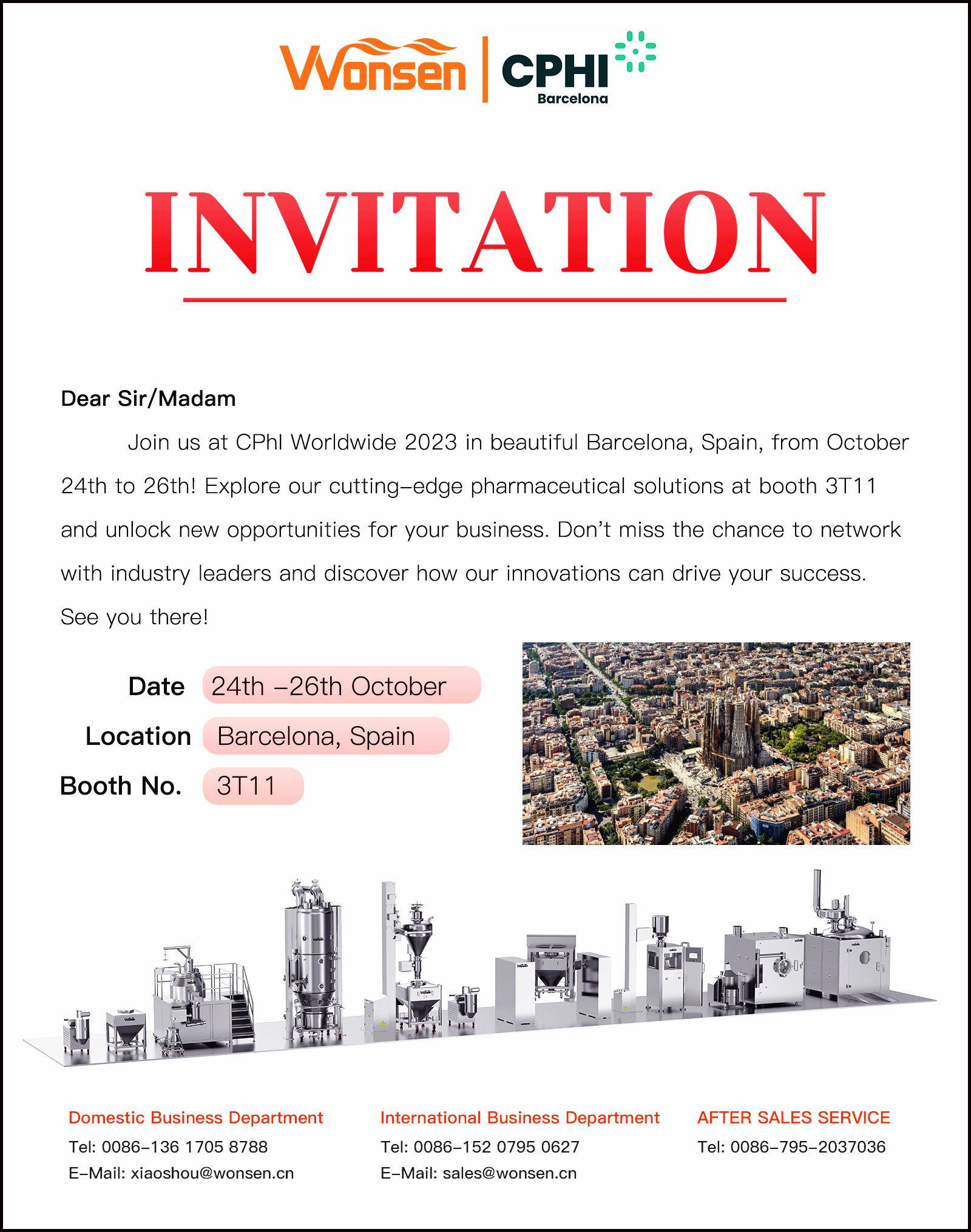 CPHI Worldwide Invitation