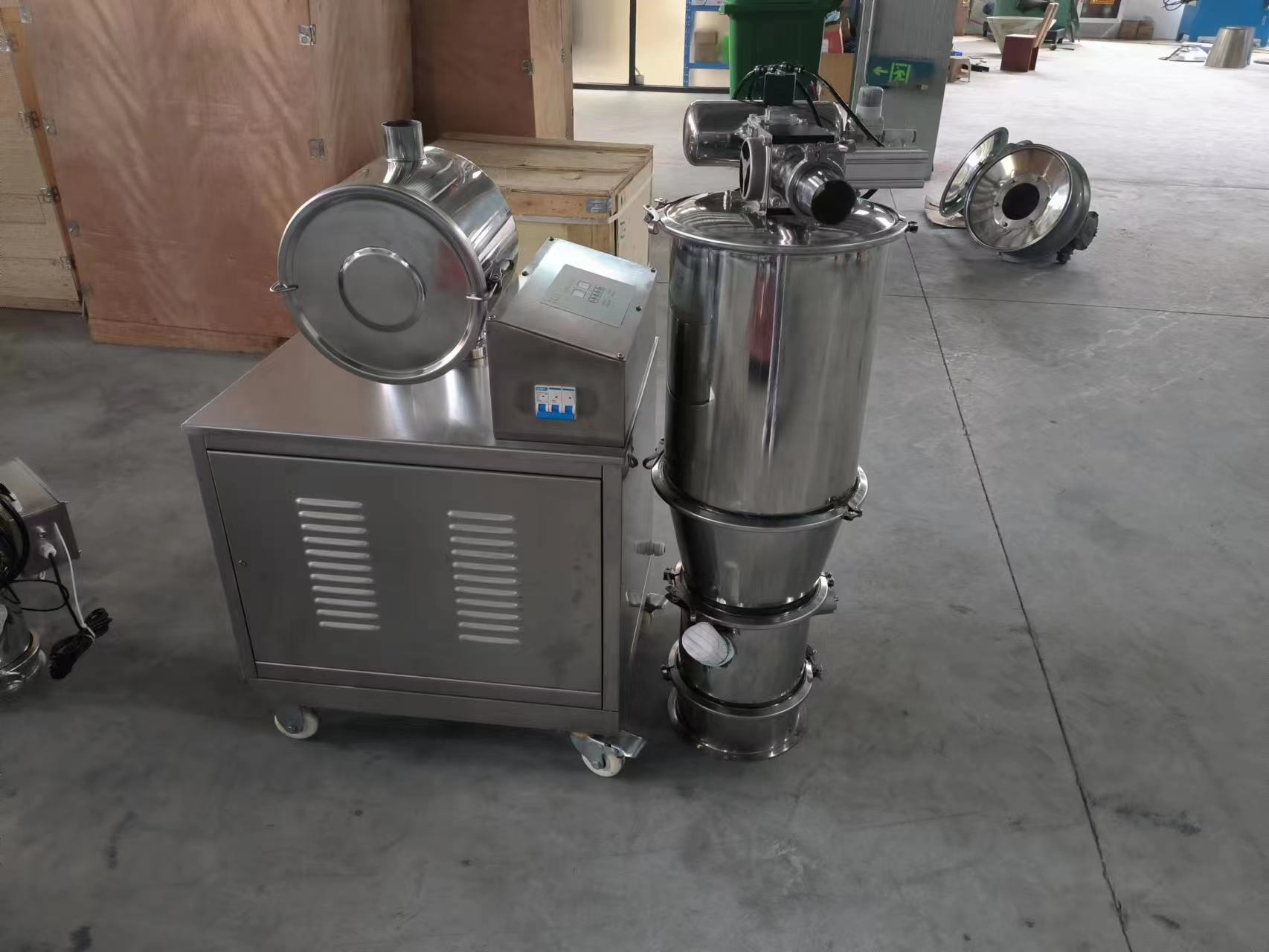 Automatic Vacuum Conveyor for Industrial and Food Powder Granules Stainless Steel Vacuum Feeder Machine