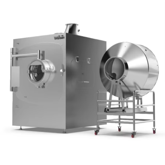 Newest Hot Selling coater Cooling Coil High Efficiency Chocolate Tablet Sugar Film Coating Machine