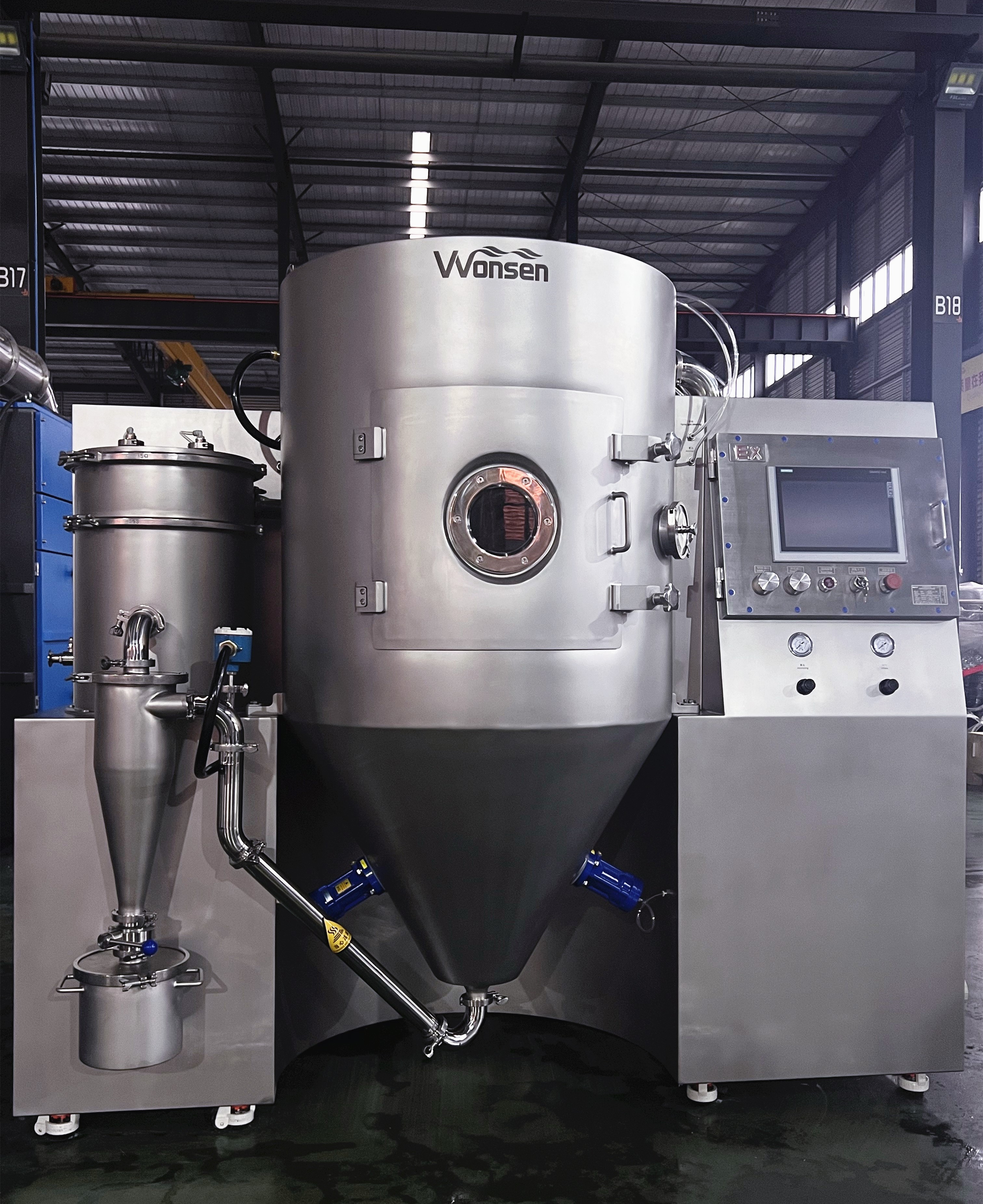 Closed-Loop Centrifugal Rotary Spray Dryer for Industrial Manufacturing