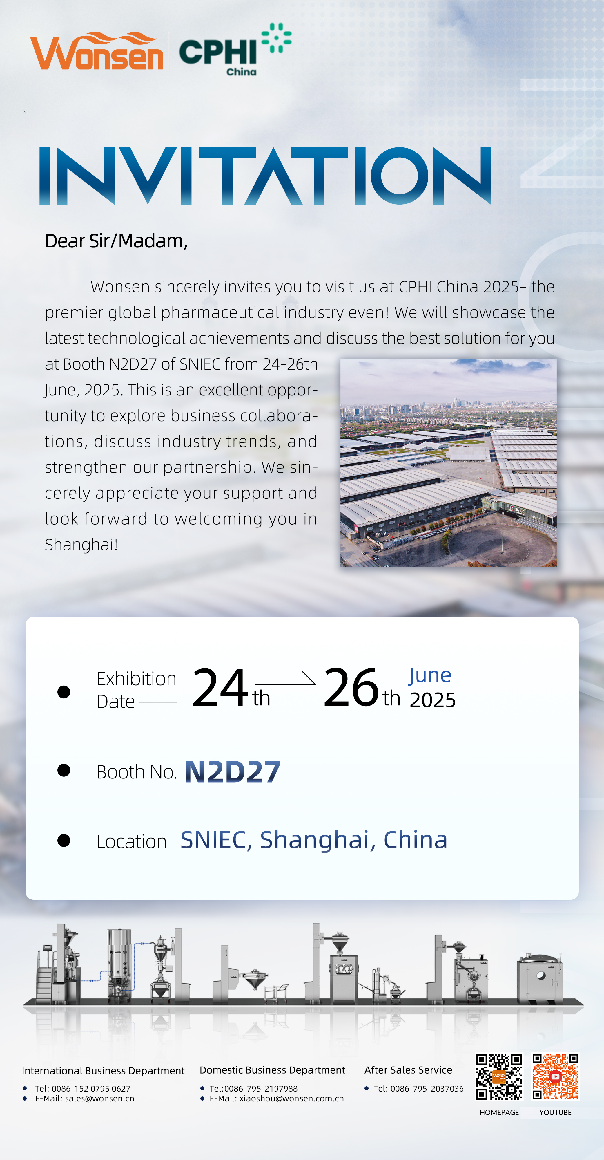 Expoziția CPHI de la Shanghai