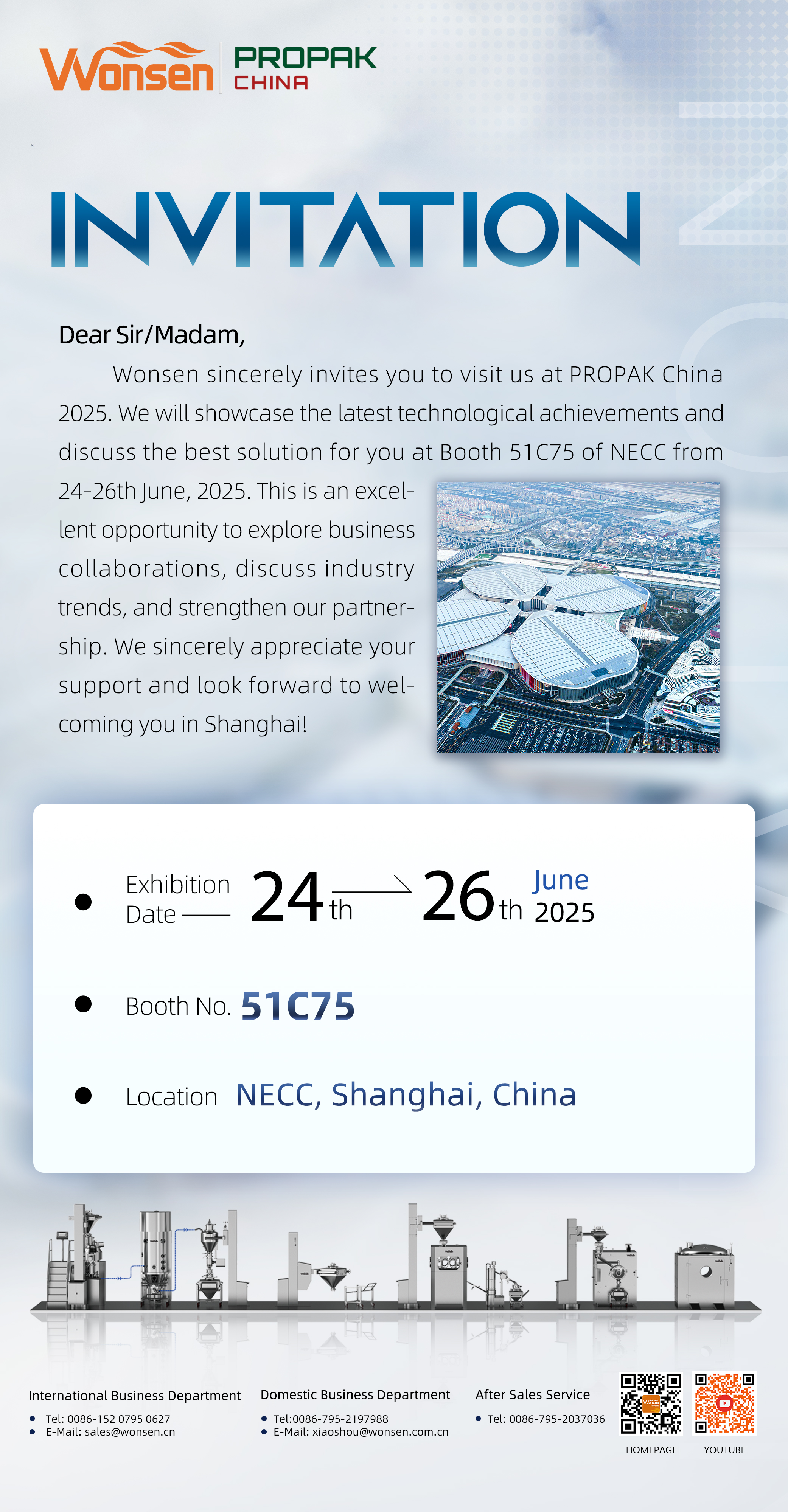 Shanghai Hongqiao PROPACK Expoziție