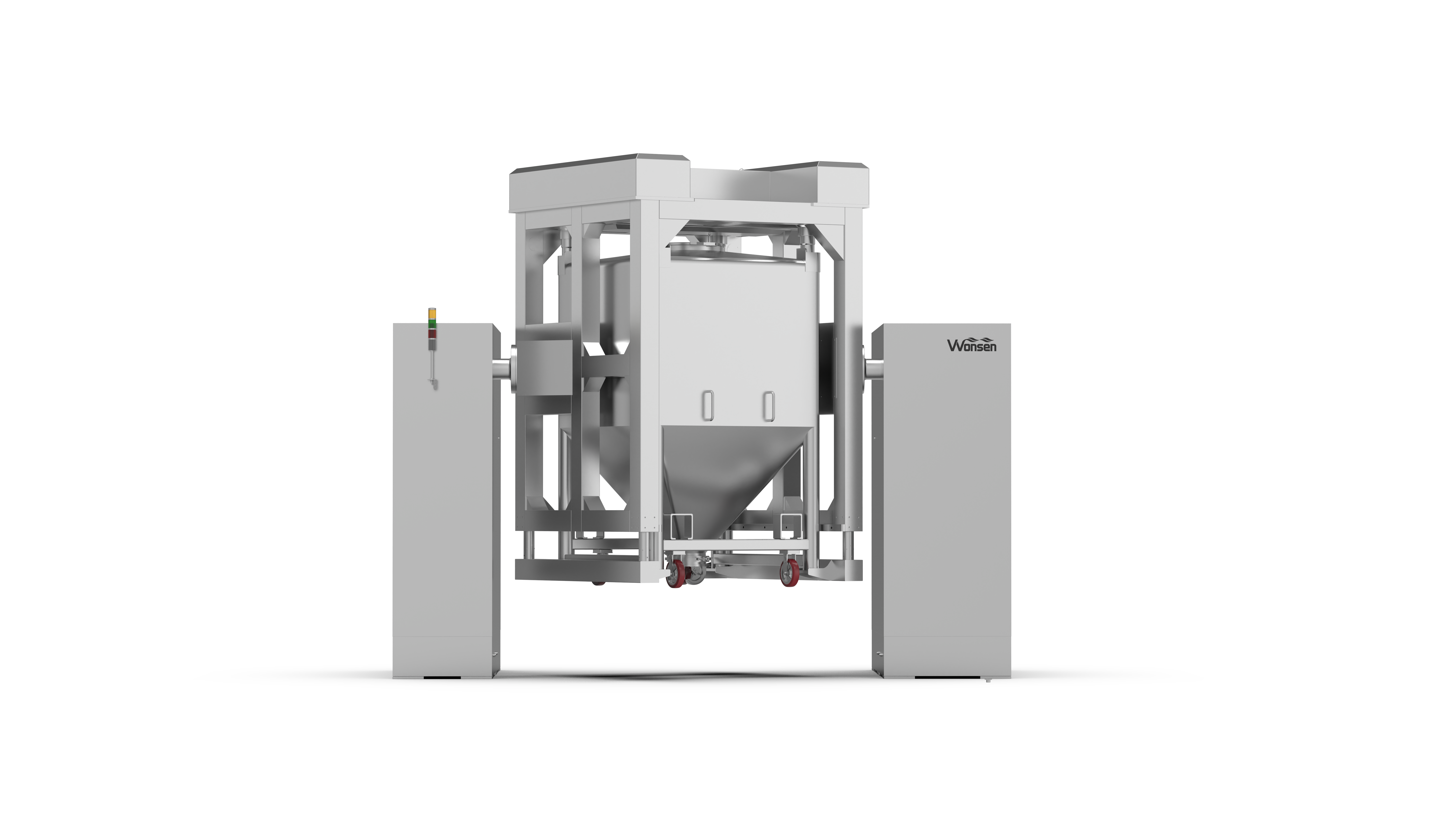 ZTH-3000 360° rotation mixing bin blender lifting machine