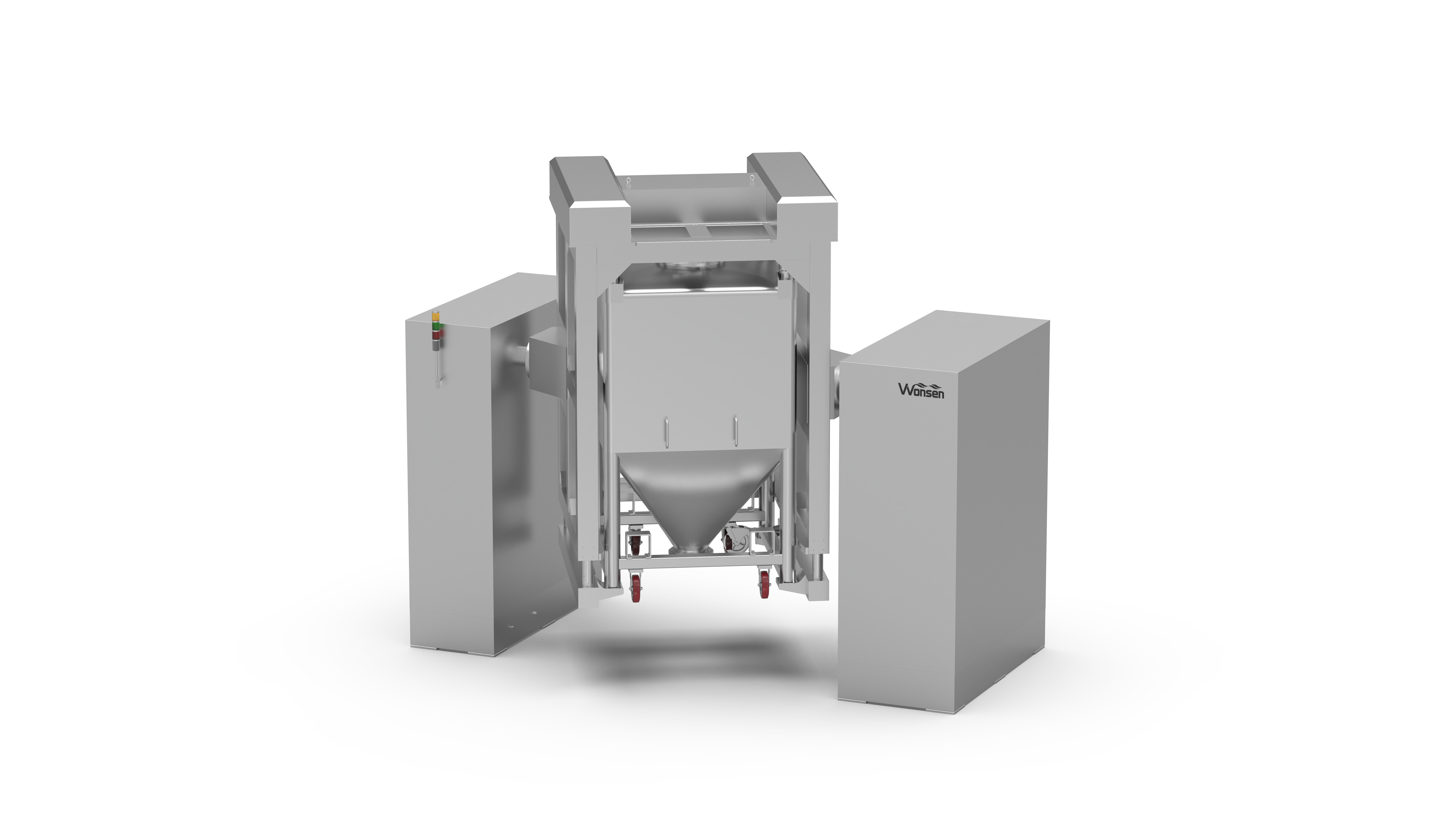 ZTH-3000 360° rotation mixing bin blender lifting machine