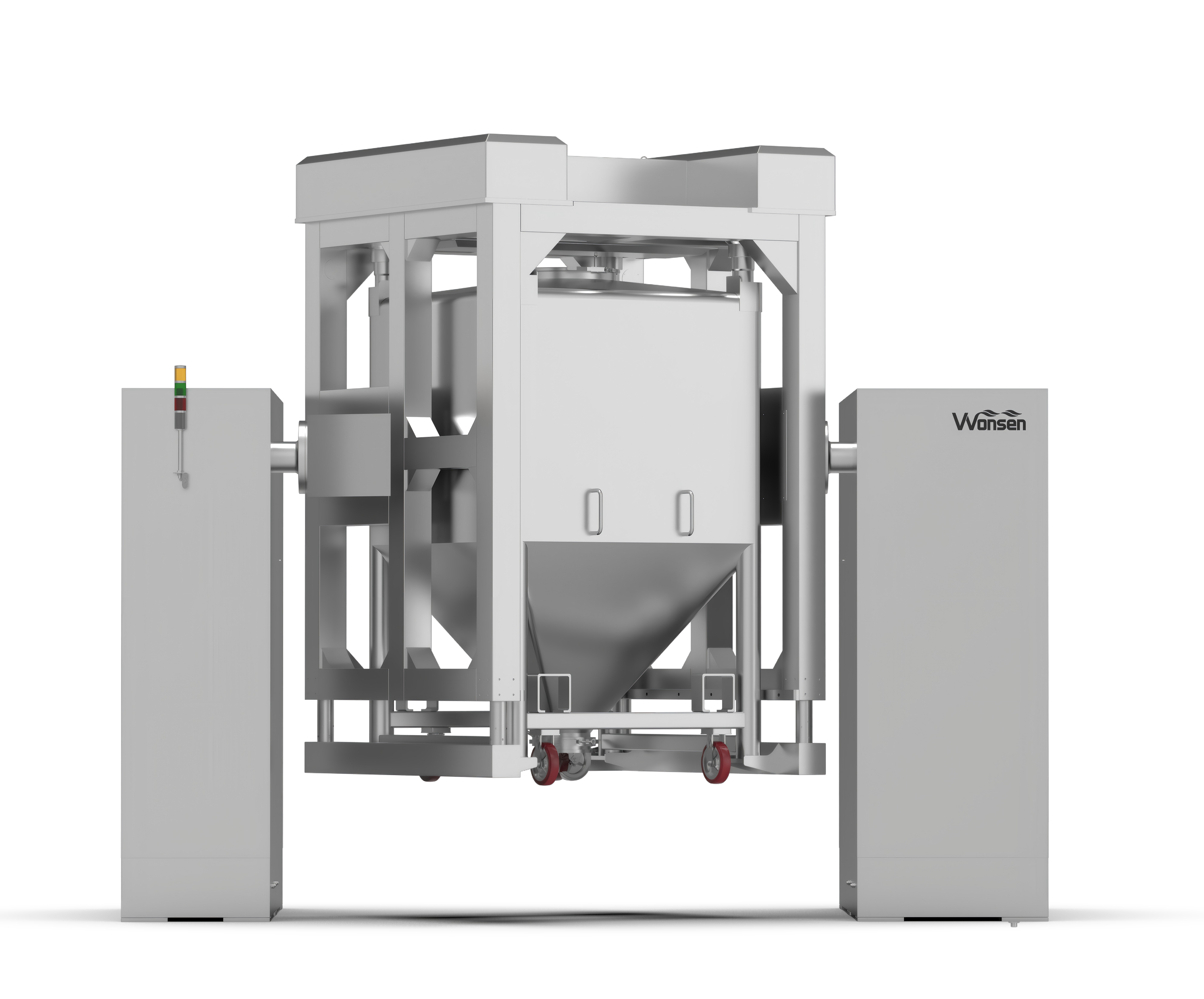 PLC automatic control mixing