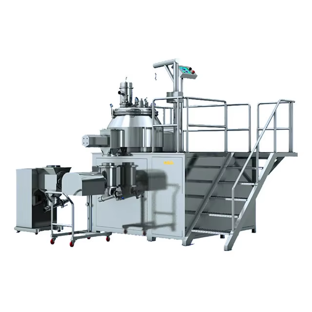 Top Selling High Shear Mixing Wall Mounted Wet Mixer Granulator