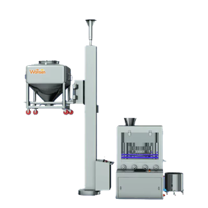 Hydrauliczny podnośnik pionowy do pojemników IBC