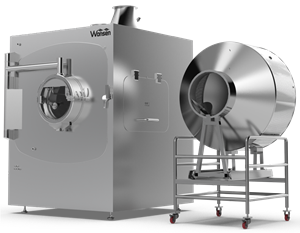 BGB-F New High-efficiency Coating Machine Optionally Equipped with Tipping Lifting Feeder