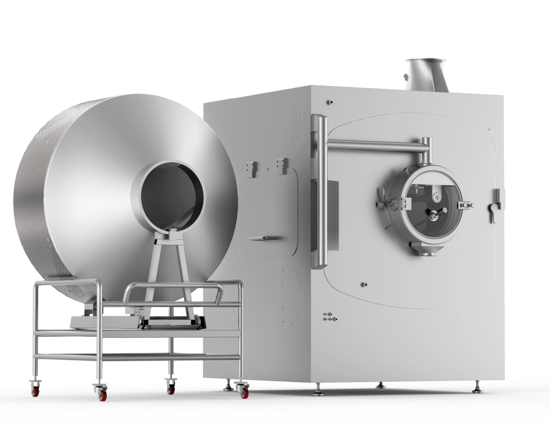 BGB-F New High-efficiency Coating Machine Optionally Equipped with Tipping Lifting Feeder