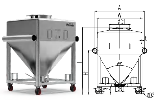 Single Columm Lifting Mixing Bin Single Columm Lifting Mixing Bin