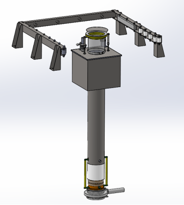 Inter-floor Material Dropping Device Inter-floor Material Dropping Device