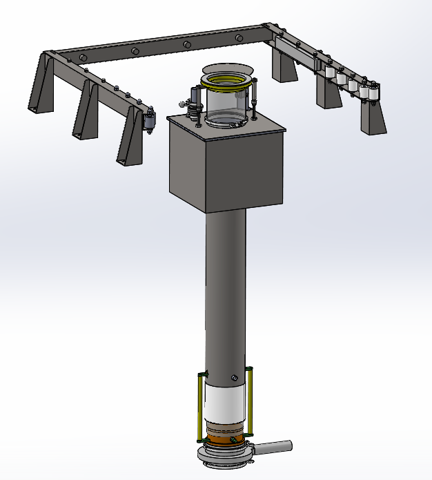 Dispositif de descente de matériaux inter-étages CL Dispositif de connexion automatique