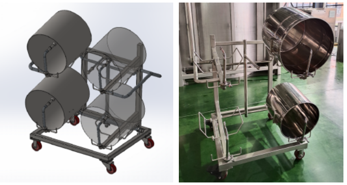 Multifunctional Bin Cleaning Machine