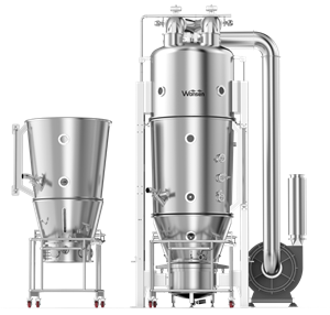 ڈی پی ایل-300 آل ان ون فلوئڈ بیڈ پروسیسر: ٹاپ اسپرے گرانولیشن، باٹم اسپرے کوٹنگ، فوری خشک کرنا