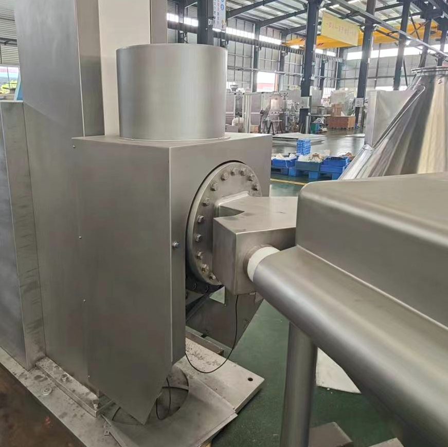 HLT One-Pillar Bin-to-Bin Mixer: Dust-Free Lifting, Recipe-Driven Validation Included