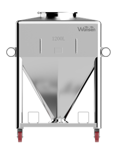 Mobile Single-Column Lift-Mix Hopper