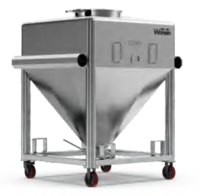 Mobile Single-Column Lift-Mix Hopper