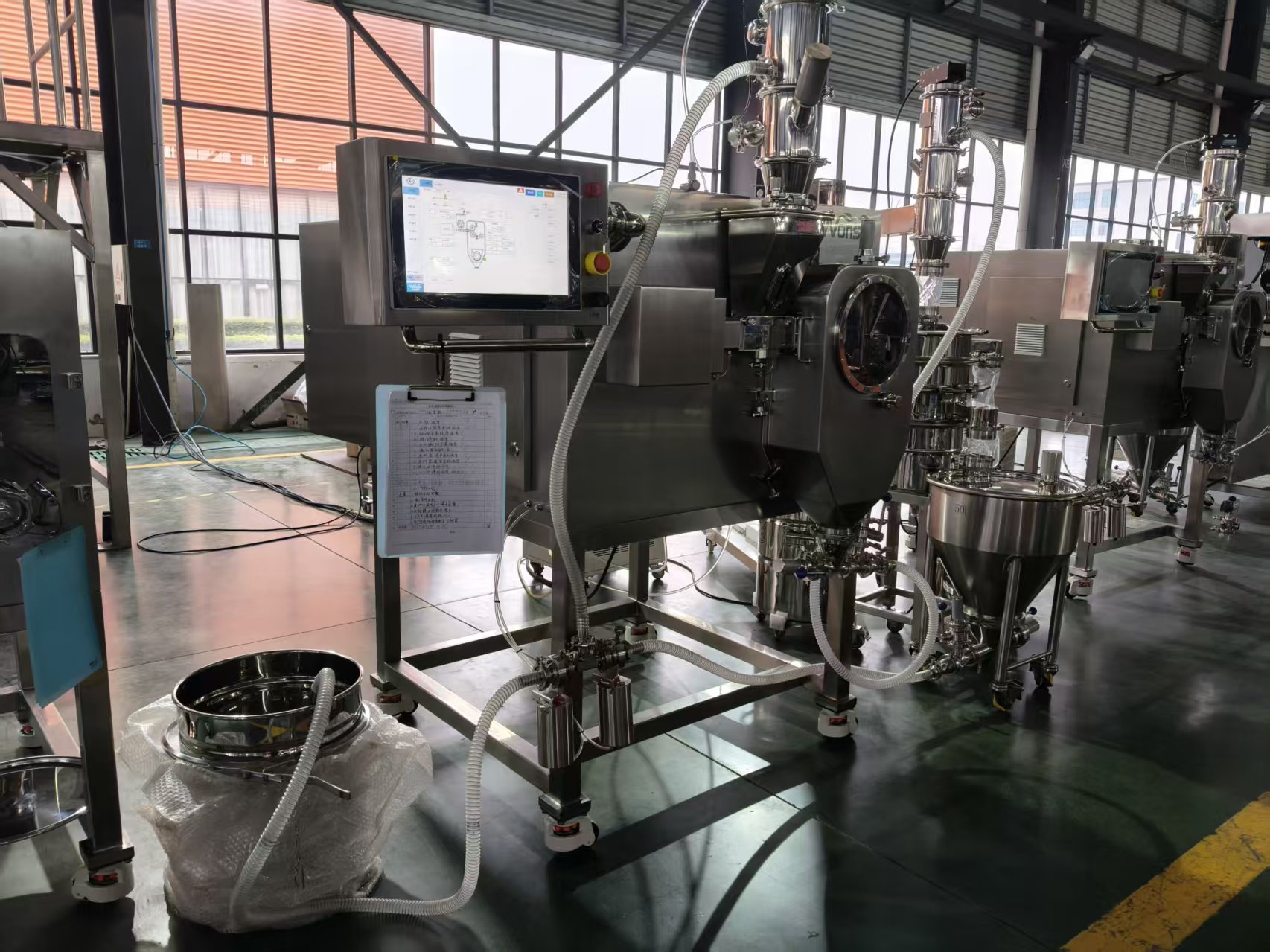 LG-30 Dry Granulation Granule Closed Production Line with 50kg/h Capacity