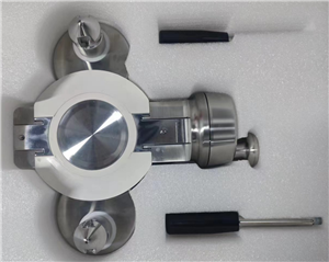 شیر پروانه‌ای دو تکه مخصوص استیل ضد زنگ α، شیر فعال پنوماتیکی