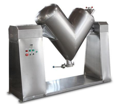 Mezcladora tipo V-100 Equipo de mezcla asimétrica adecuado para mezclar materiales en polvo o granulares