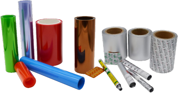 Pharmaceutical Packaging Including Rolling Series Coating Series and Laminate Series