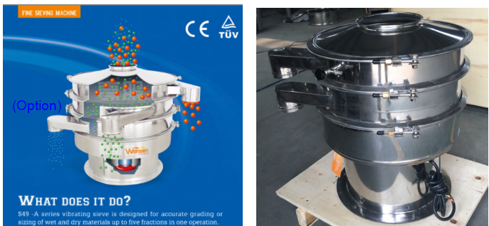 3D Rotary Vibrating Sieve