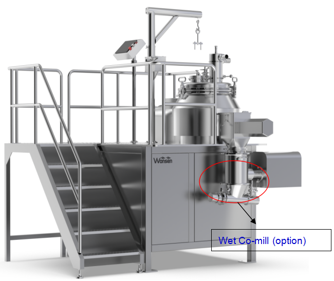 High Shear Mixer Granulator