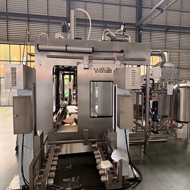 New ZLXHS Series Double-Chamber IBC Cleaning Machine | GMP Compliant for Pharmaceutical Production