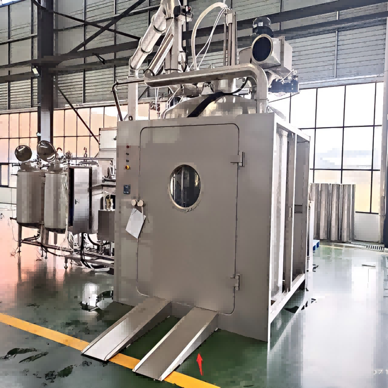 New ZLXHS Series Double-Chamber IBC Cleaning Machine | GMP Compliant for Pharmaceutical Production