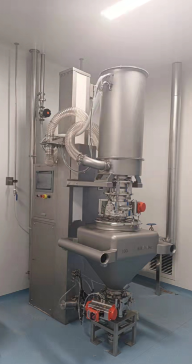 Vertical Bin Cleaning Machine | Pharma-Grade IBC Bin Washer for Solid Preparations