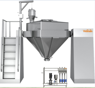 Square Cone Bin Blender