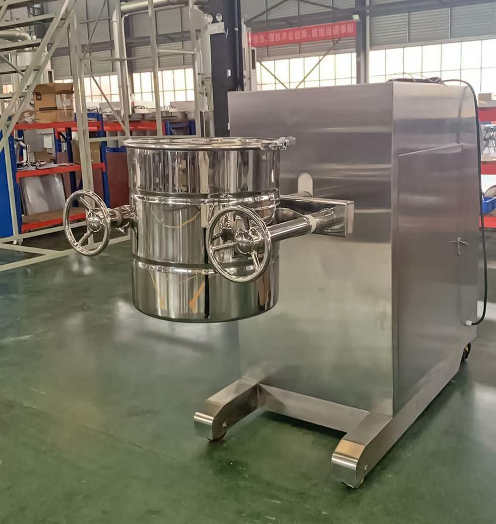 Rotary drum mixer