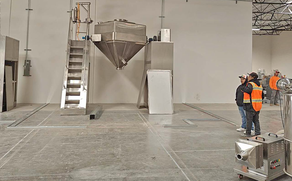 HF Square Cone Bin Blender